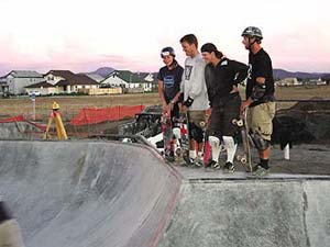 Michael Dahl and others from Airspeed Skateparks