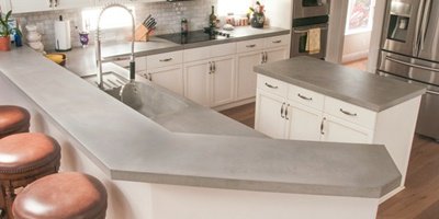 Creating A Self Consolidating Concrete Countertop Mix Concrete Decor