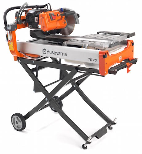 New Husqvarna TS 70 and TS 90 tile saws | Concrete Decor