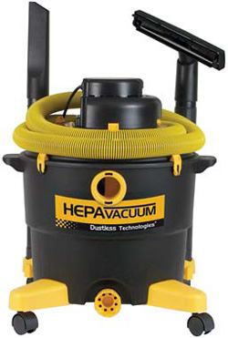 Three independent motors. (866) 295-5512 www.diamaticusa.com Dustless Technologies - The Dustless HEPA Wet/Dry Vacuum