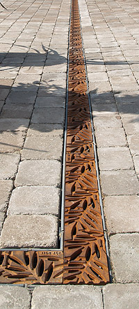 Designer Cast Iron Drain Covers From Iron Age Designs Concrete Decor