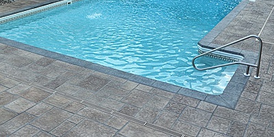 drain tile around above ground pool