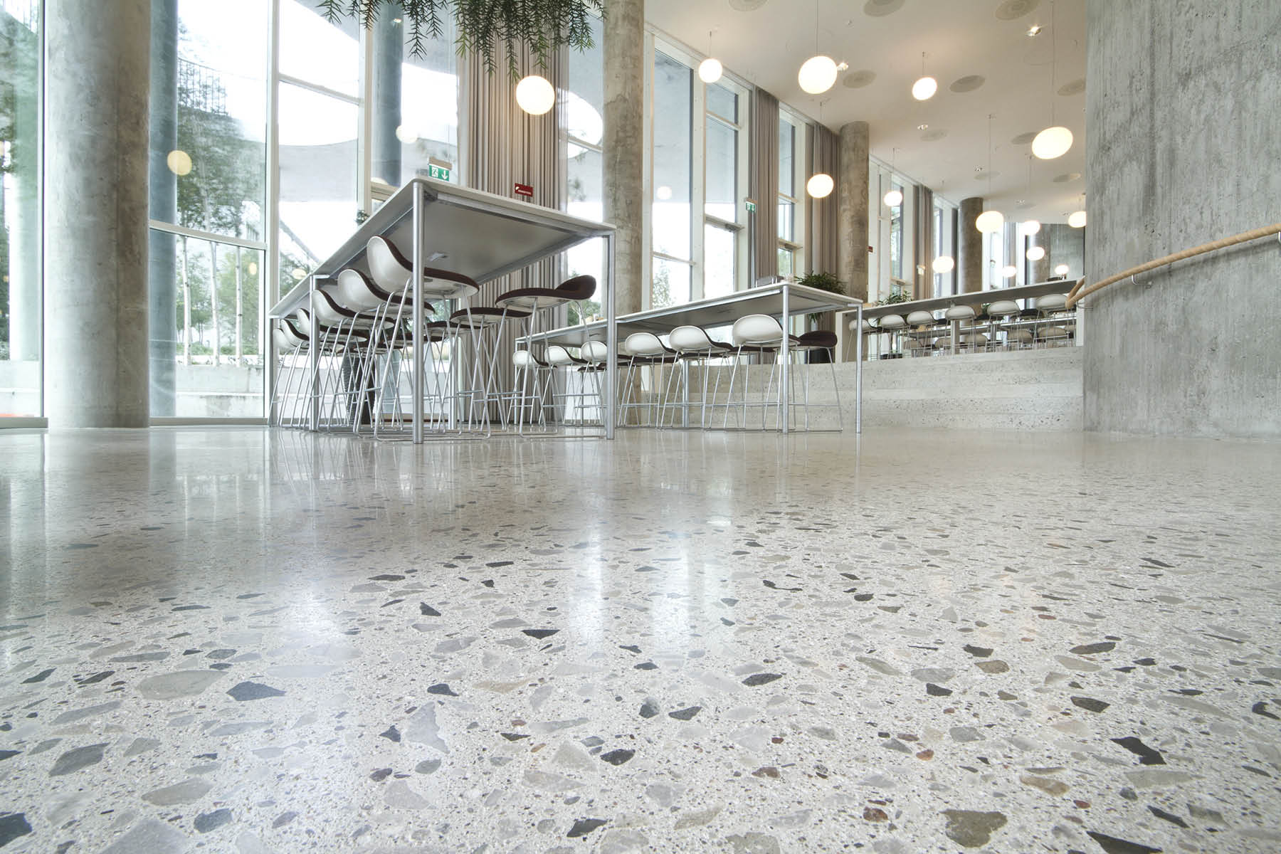 Setting Expectations for Polished Concrete - 'The Look' - Concrete Decor