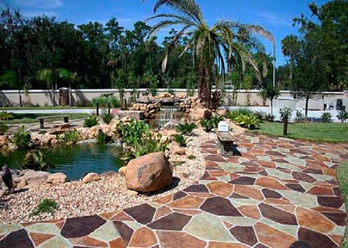 Cast-In-Place Stamped, Over 1,500 Square Feet, 2nd Place: Increte of North Florida, Jacksonville, Fla., for the Britt residence