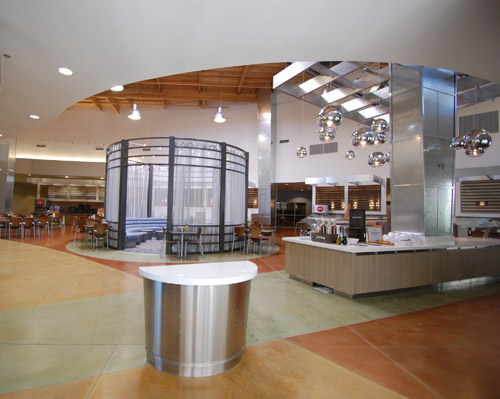 Their winning entry  a 19,400 square-foot dining facility with open-style kitchen and specialty eatery areas at William Jessup University in Rocklin, Calif.