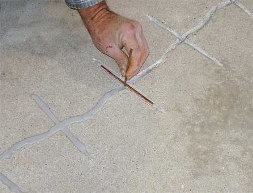 aci concrete slab crack repair